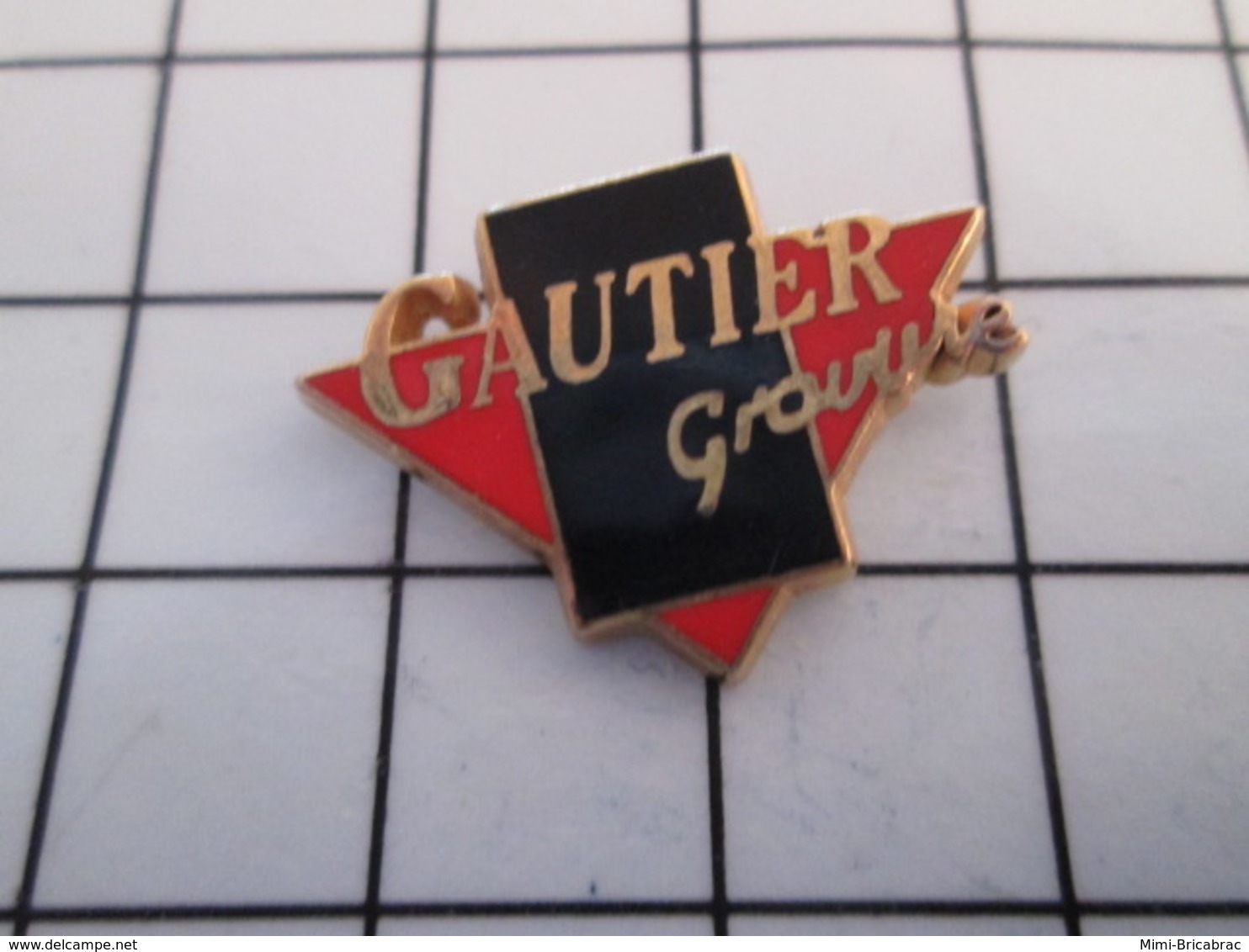 816a Pin's Pins / Beau Et Rare / THEME : MARQUES / GROUPE GAUTIER - Musique