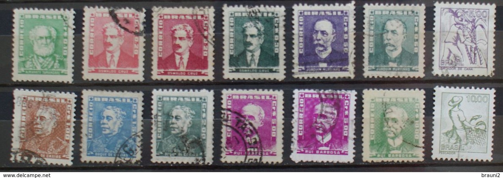 Brasilien Brasil 14 X / O Used - Colecciones & Series