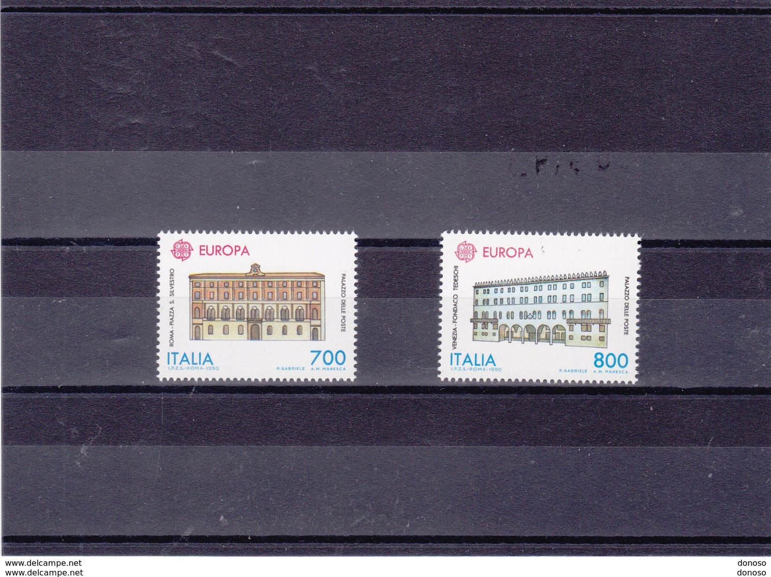 ITALIE 1990 EUROPA Yvert 1882-1883 NEUF** MNH - 1981-90: Mint/hinged