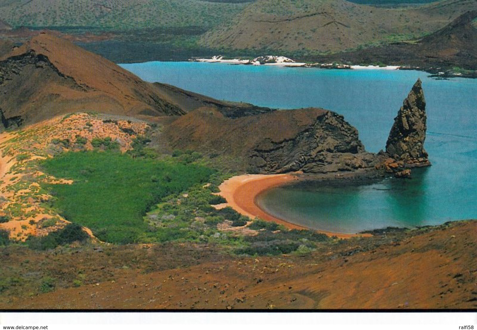 1 AK Galapagos Archipel * Insel Bartolomé (englisch Bartholomew) Mit Dem Pinnacle Rock (Felsnadel) UNESCO Weltnaturerbe - Ecuador