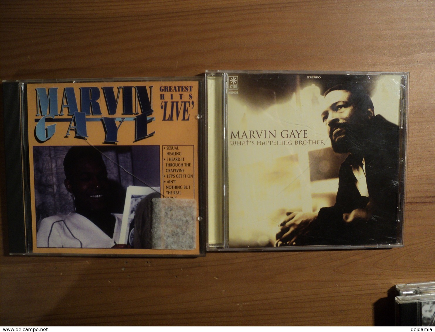 PAIRE DE CD MARVIN GAYE. 1993 / 1999. GREATEST HITS LIVE / WHAT S HAPPENING BROTHER 3880772 / NST036. - Soul - R&B