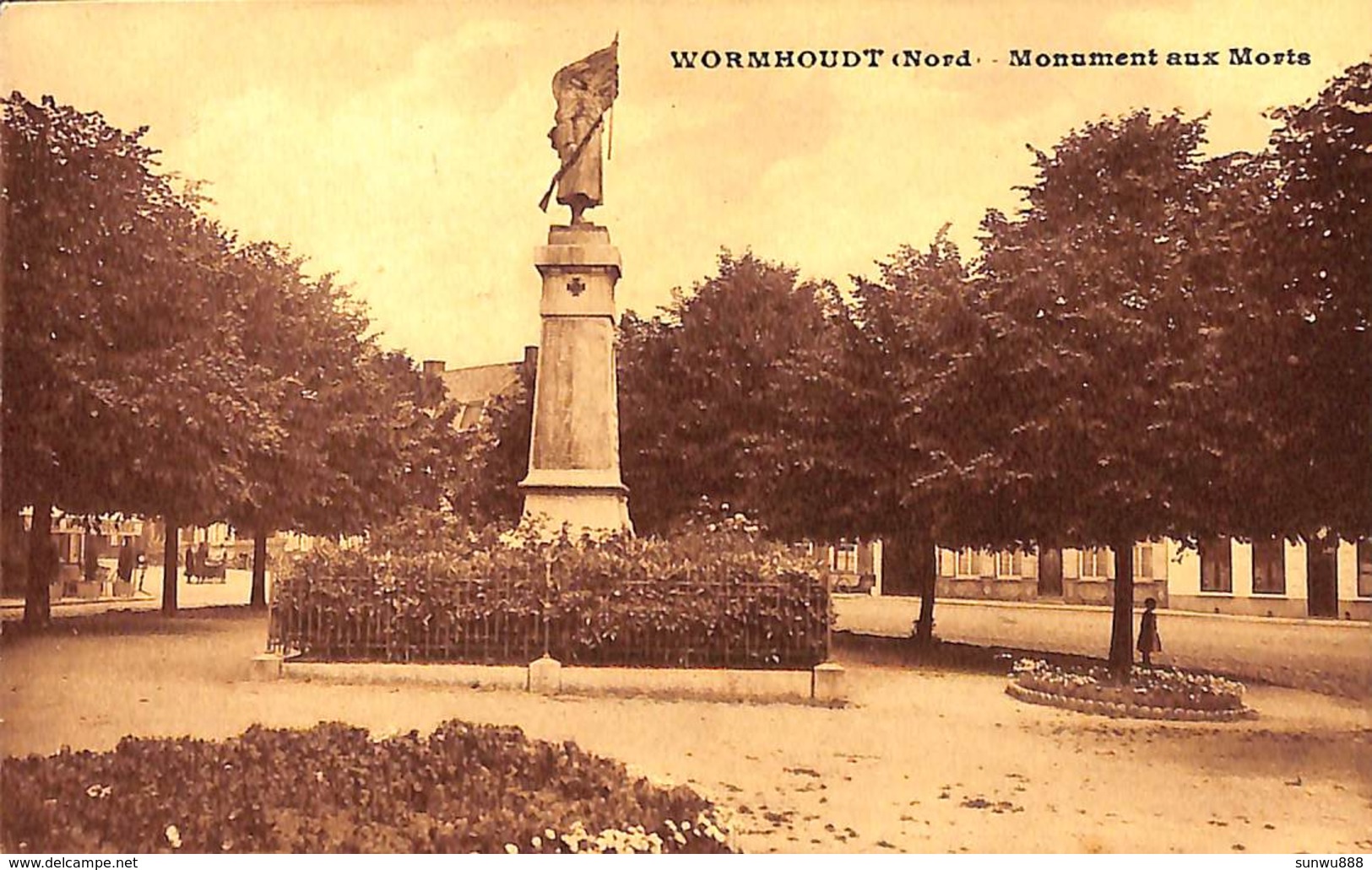 59 - Wormhout Wormhoudt - Monument Aux Morts - Wormhout