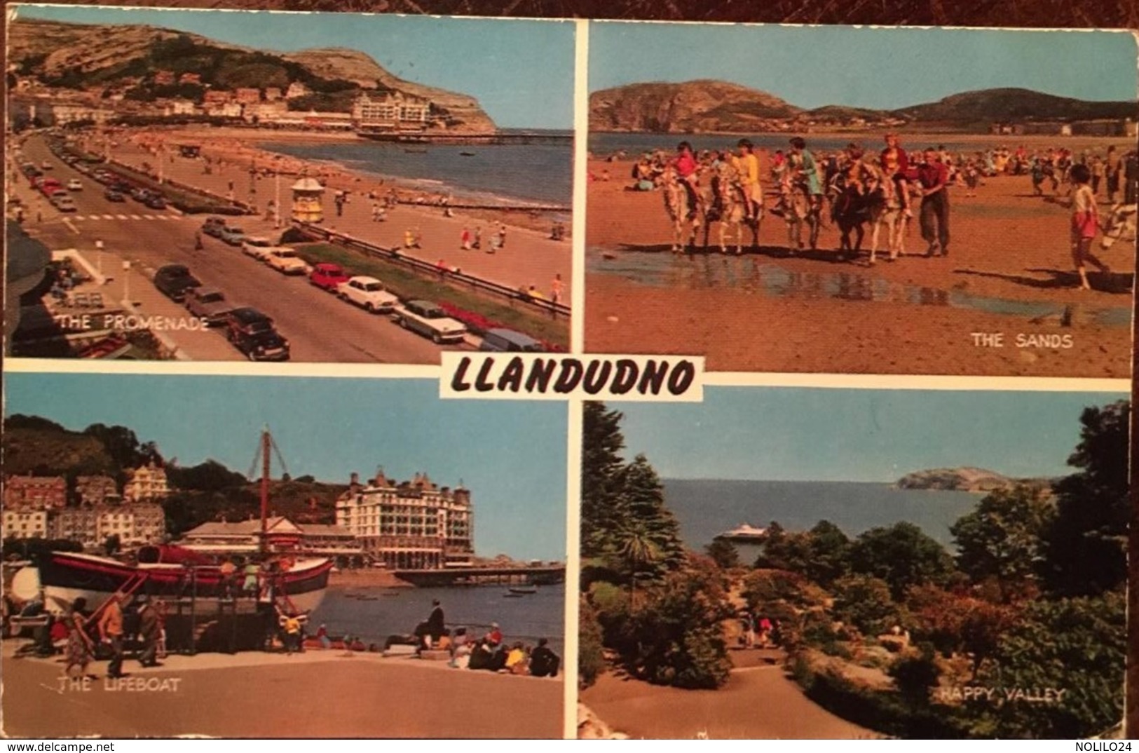 CPSM, Multivues, Multi Views, LLANDUDNO, Used 1970; Stamped, éd J.Salmon,WALES / Pays De Galles - Caernarvonshire