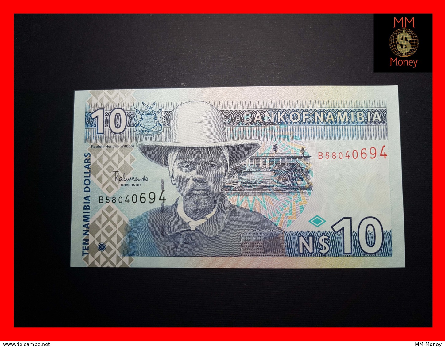 NAMIBIA 10 $ 2009  P. 4 C  Without 10 In Wmk Area  Printer Orell Fussli UNC - Namibia