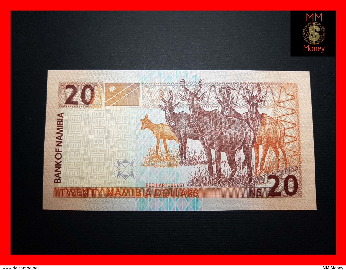 NAMIBIA 20 $ 2006 P. 6 Serial J 8 Digits  FCO - Namibia