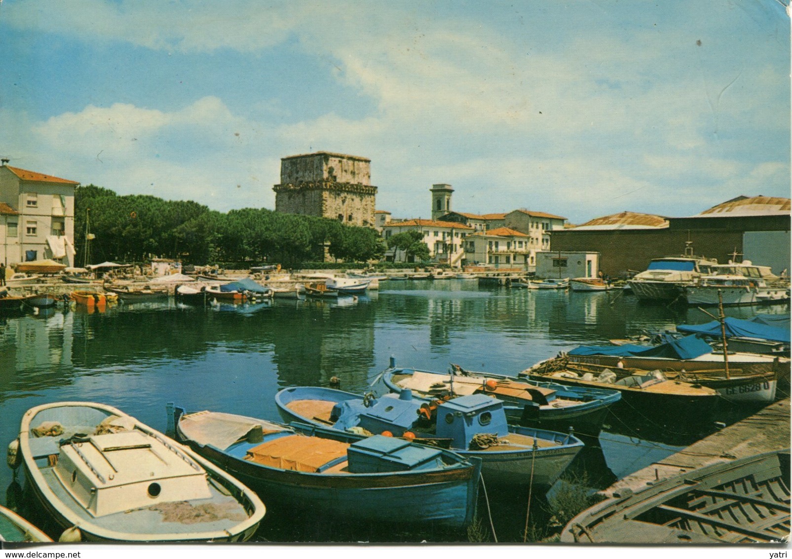 Viareggio - Darsena E Vecchia Torre Matilde - Viaggiata 1981 - Viareggio