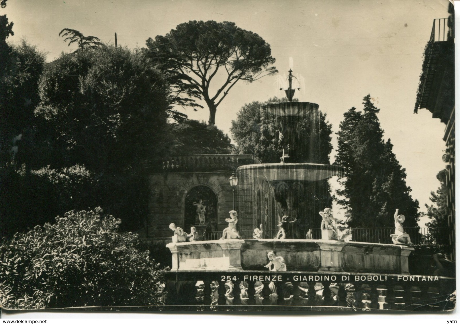 Firenze - Giardino Di Boboli - Viaggiata 1951 - Firenze