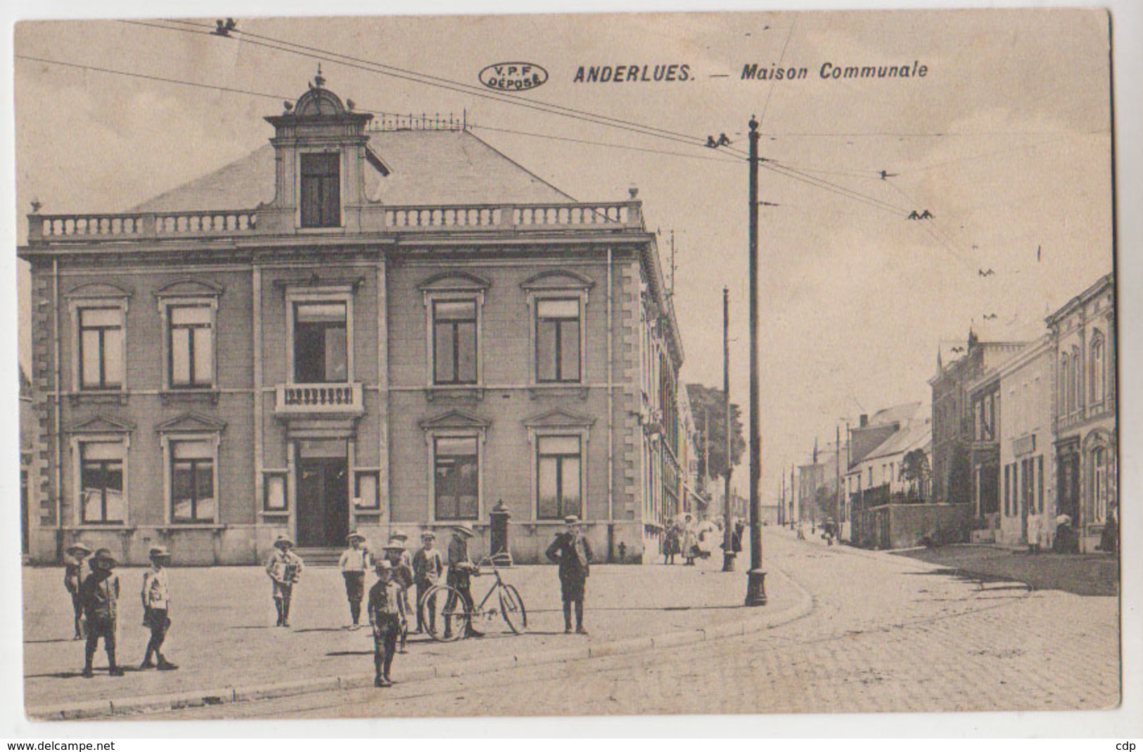 Cpa Anderlues  1914 - Anderlues