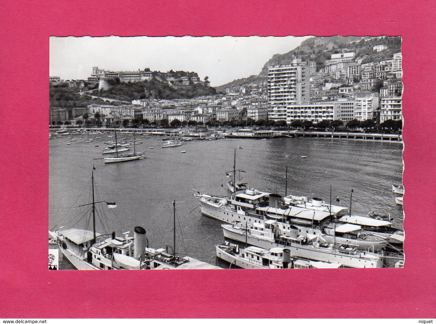 PRINCIPAUTé DE MONACO, Le Port, La Condemine, Vus De Monté-Carlo, (L. Larcan) - La Condamine