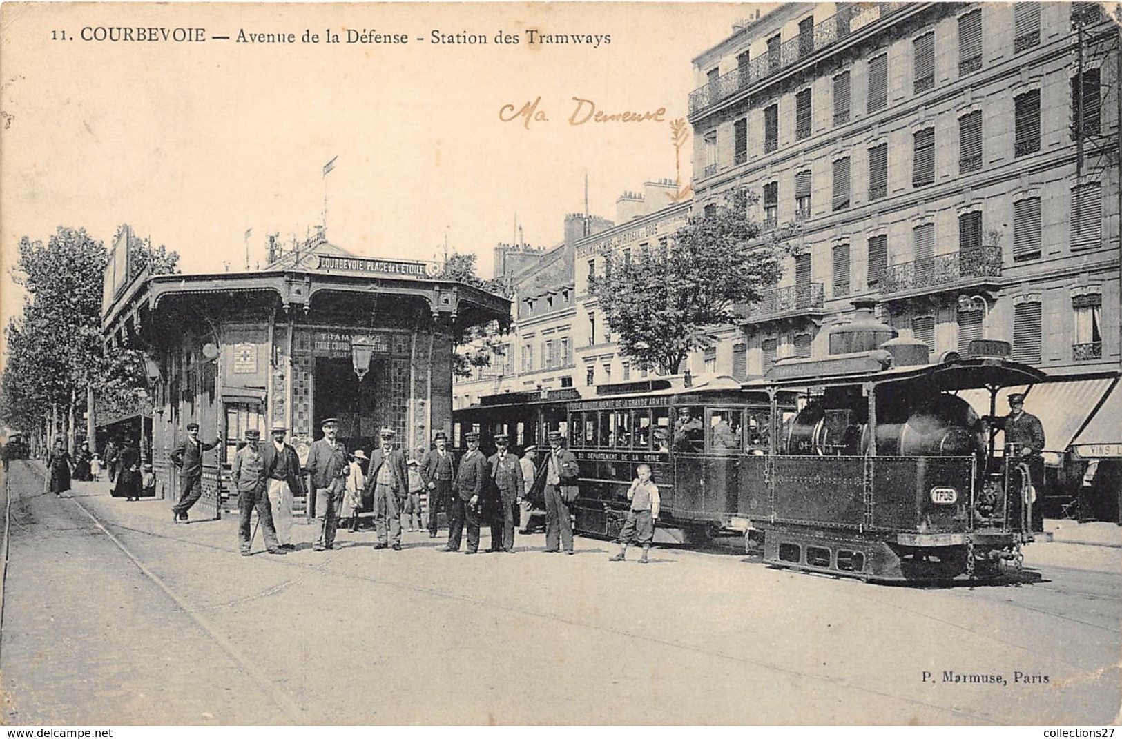 92-COURBEVOIE- AVENUE DE LA DEFENSE , STATION DES TRAMWAYS - Courbevoie