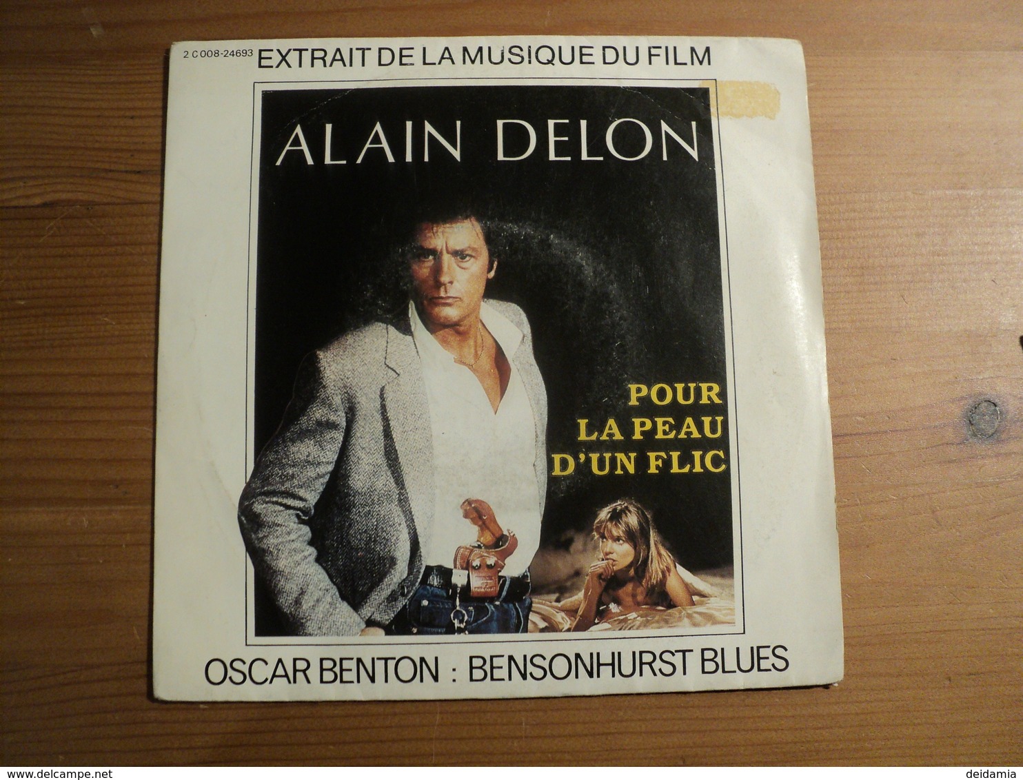 45 TOURS OSCAR BENTON. 1981. BO POUR LA PEAU D UN FLIC. EMI 2C 008 24693 BENSONHURST BLUES / TOOK ME A LONG TIME. ALAIN - Música De Peliculas