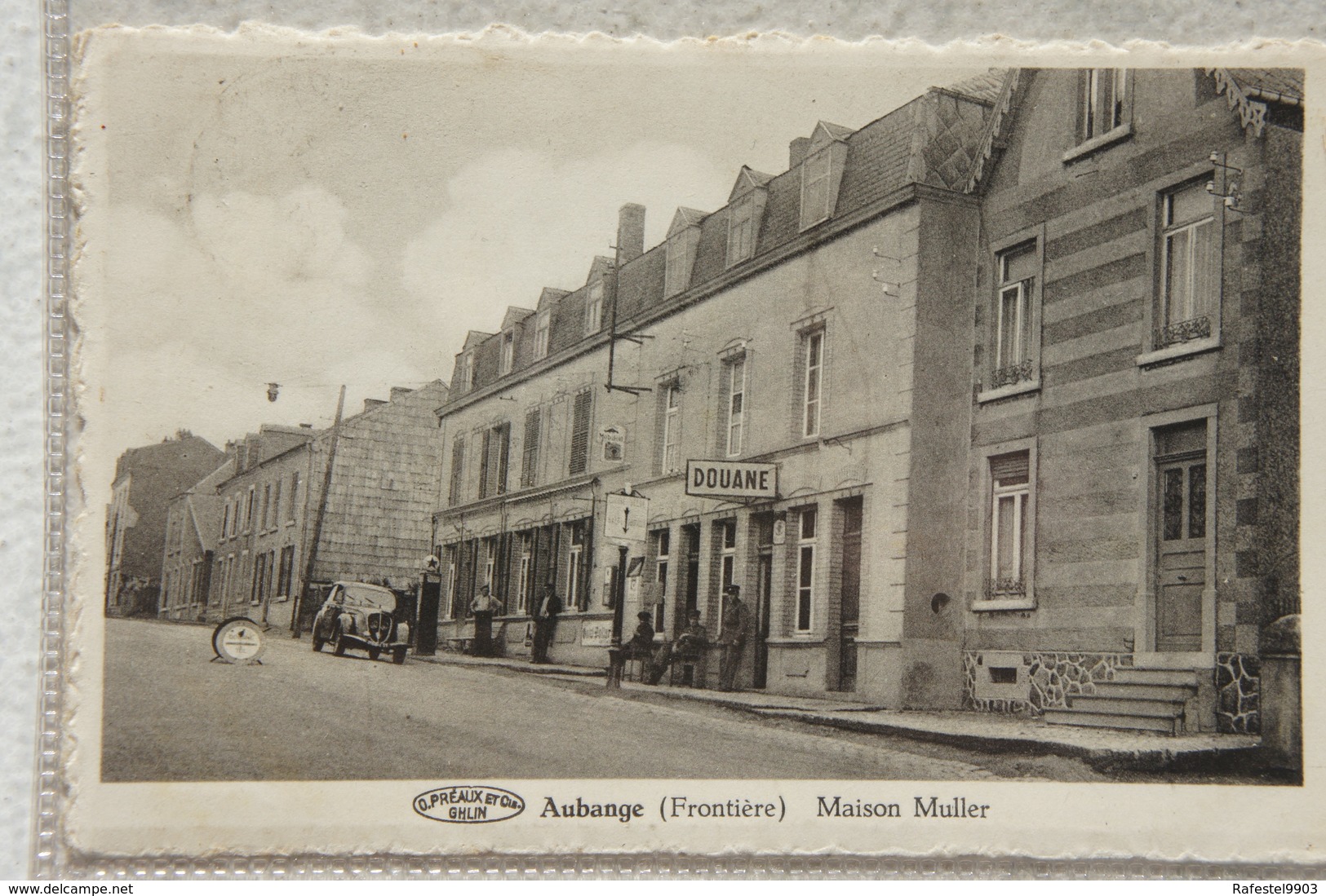 CPA AUBANGE Poste Frontière Zoll Douane Douanier Luxembourg Ardenne - Aubange