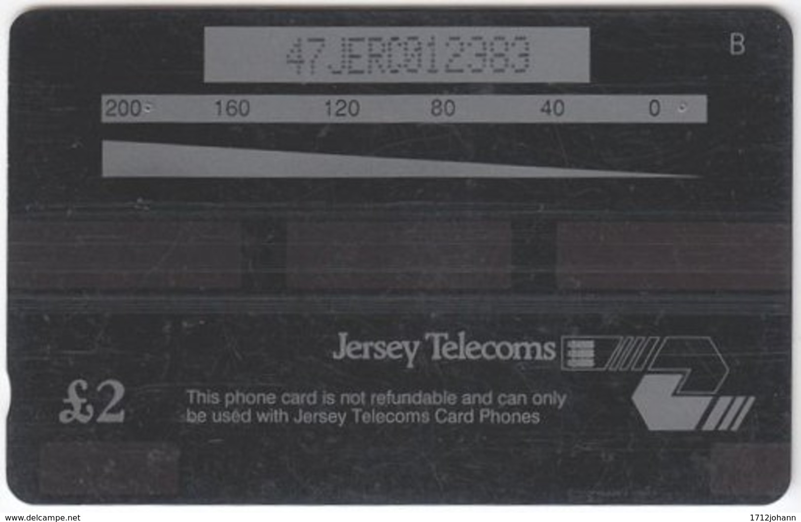 JERSEY A-423 Magnetic Telecom - Enviroment - 47JERC - Used - [ 7] Jersey Und Guernsey