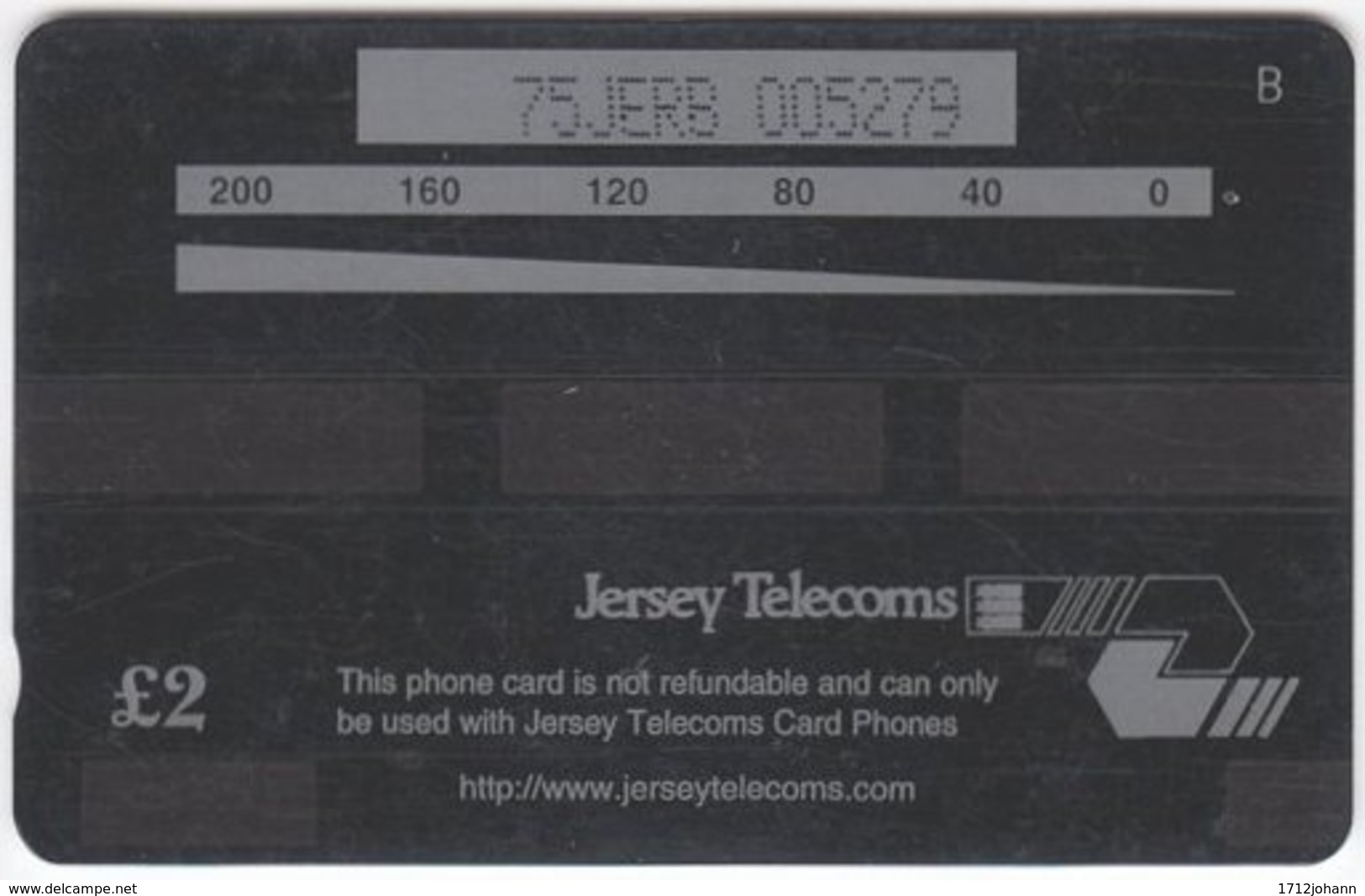 JERSEY A-498 Magnetic Telecom - Sport, Powerboat Race - 75JERB - Used - [ 7] Jersey Und Guernsey