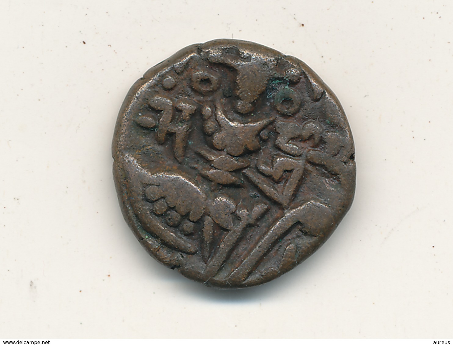 INDE  Stater Cuivre 979 - 1003 KASHMIR   18 Mm 5,72 Gr   VOIR SCANS - Inde