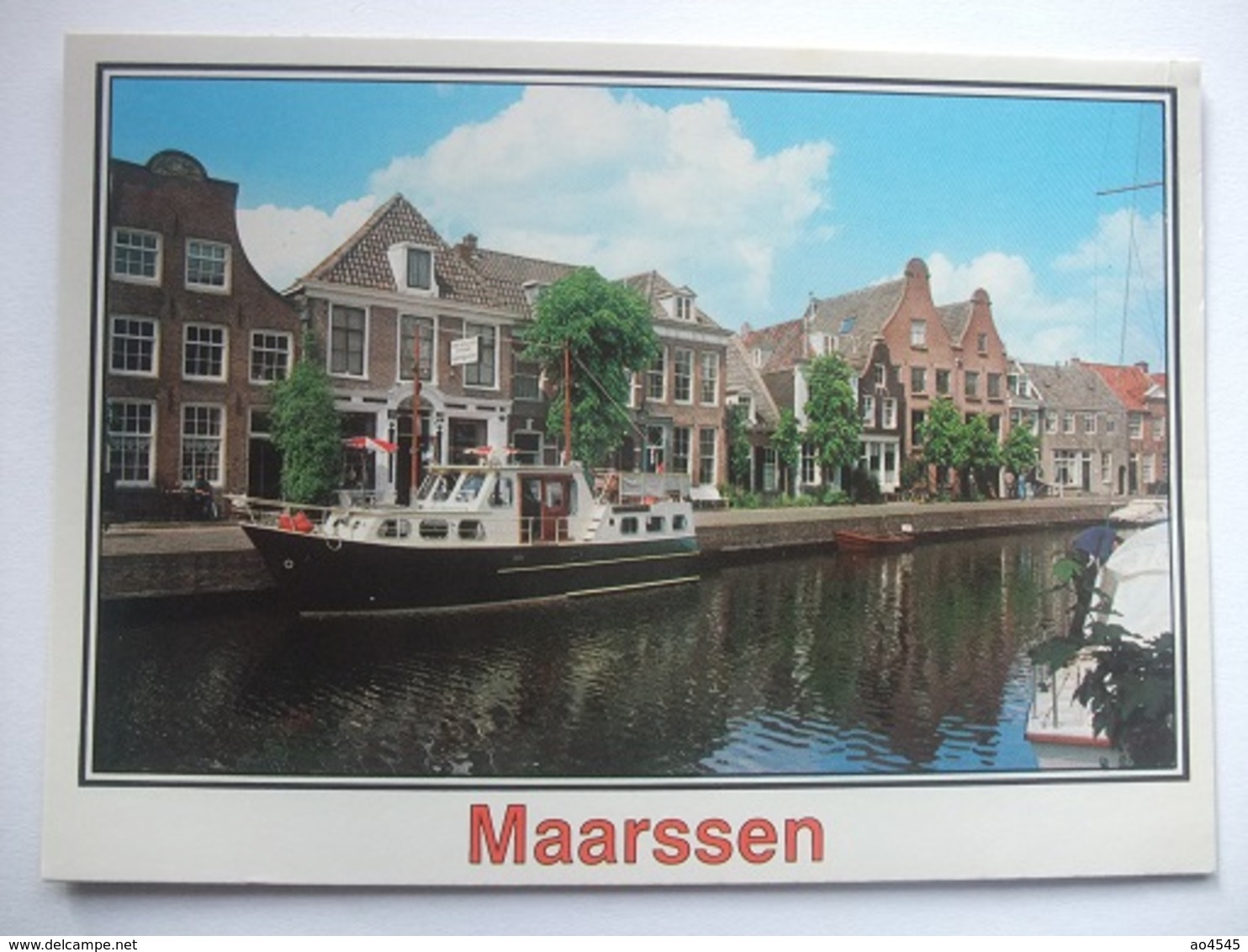 N82 Ansichtkaart Maarssen - Lange Gracht - Maarssen