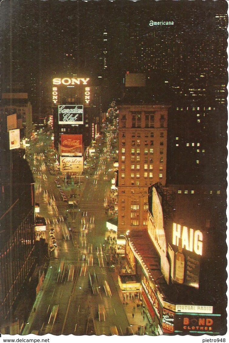 New York City (N.Y., USA) Times Square, Crossroads Of The World At Night - Time Square