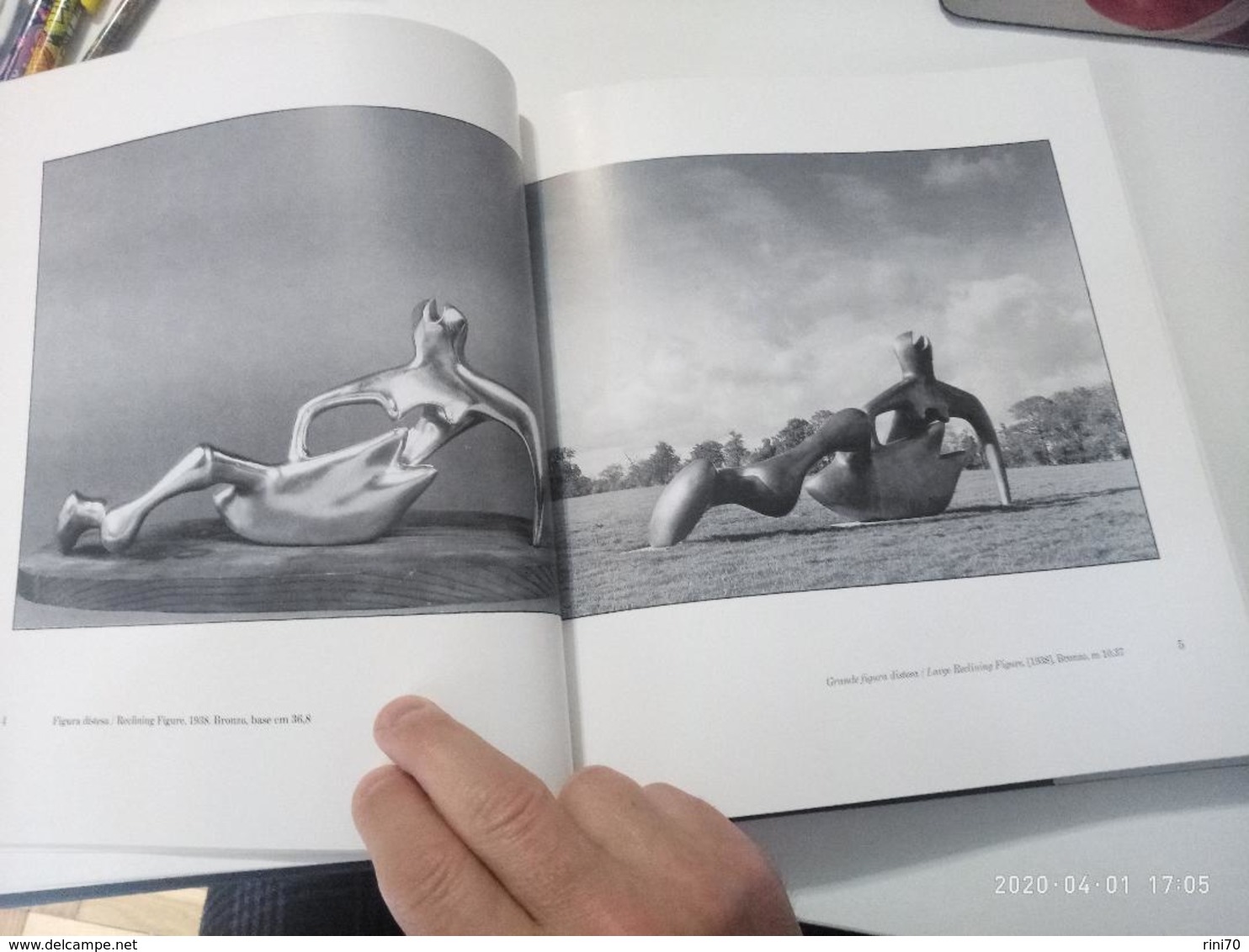 Libro Book Henry Moore 1989 Milano Mostra 27x24 Cm 143 Pagine Artemide - Other & Unclassified