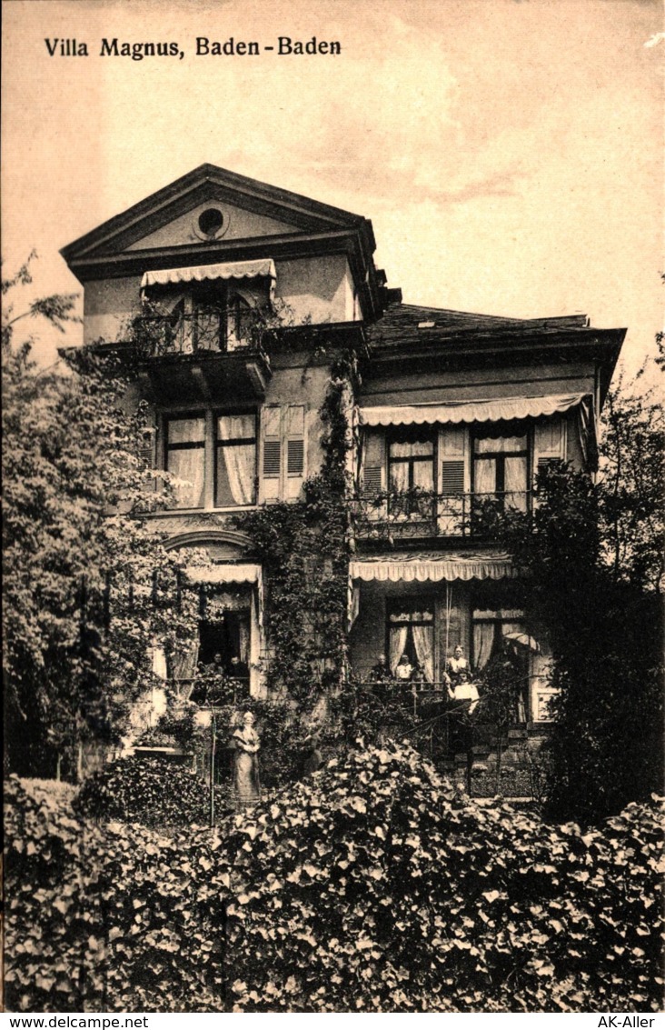 Baden-Baden Villa Manus Gl 1916 - Baden-Baden