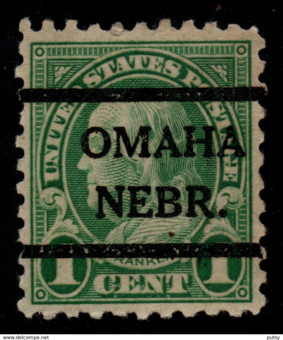 USA Precancel Vorausentwertung Preo, "OMAHA" (NEBR). - Preobliterati