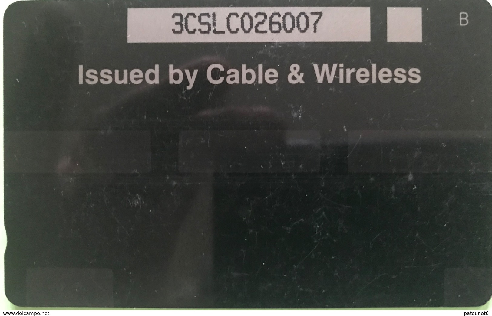 SAINTE LUCIE  -  Phonecard  - Cable & Wireless  -  EC $ 40 - Saint Lucia