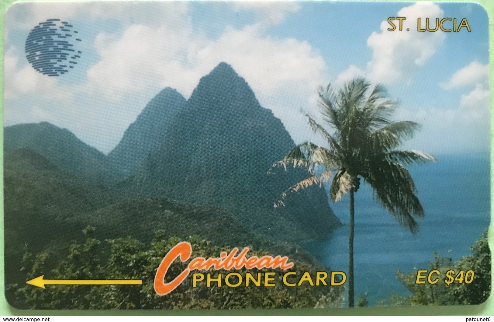 SAINTE LUCIE  -  Phonecard  - Cable & Wireless  -  EC $ 40 - Saint Lucia