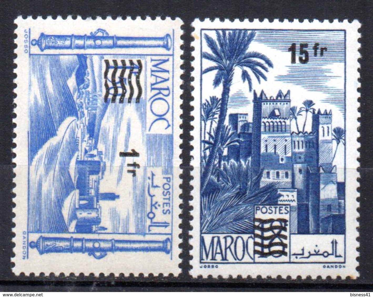 Col17  Colonie Maroc N° 327 & 328 Neuf XX MNH  Cote 2,00 Euros - Ungebraucht