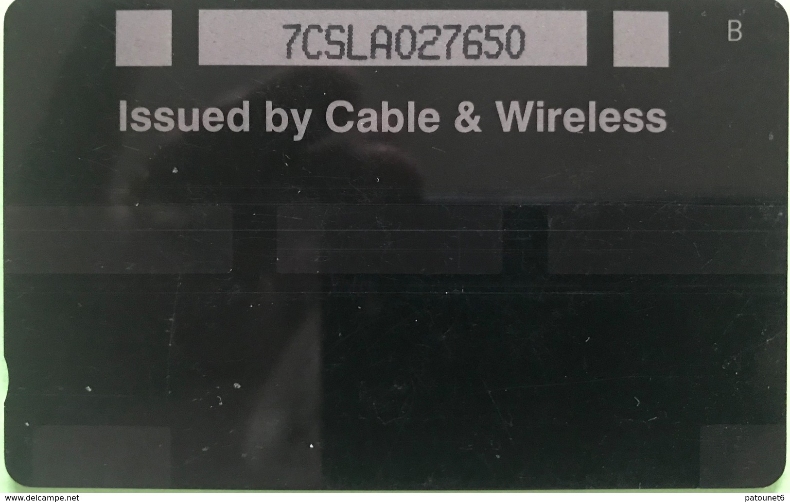 SAINTE LUCIE  -  Phonecard  - Cable & Wireless  -  EC $ 10 - St. Lucia