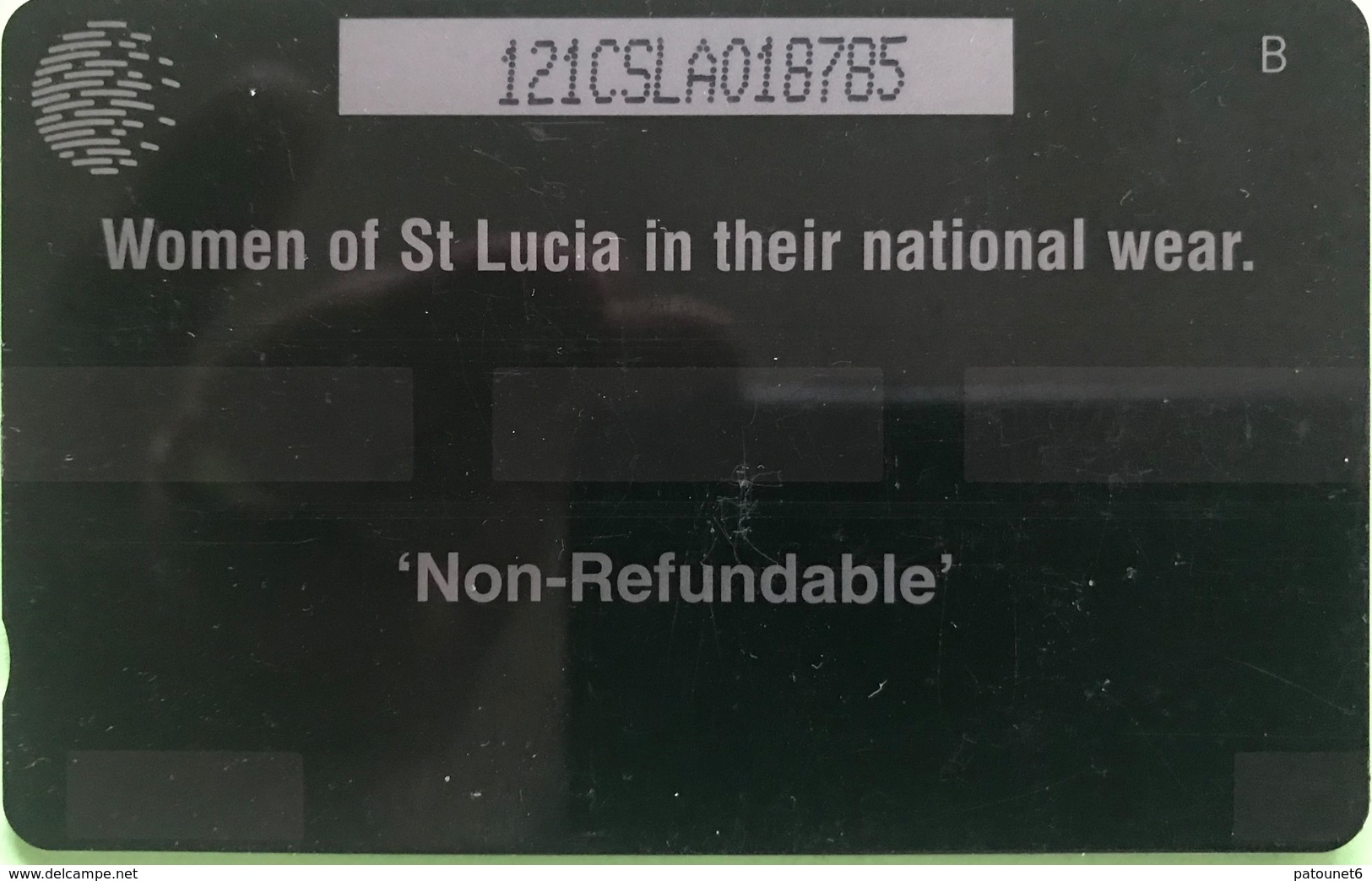 SAINTE LUCIE  -  Phonecard  - Cable & Wireless  - Women Of St Lucia -  EC $ 20 - Santa Lucía