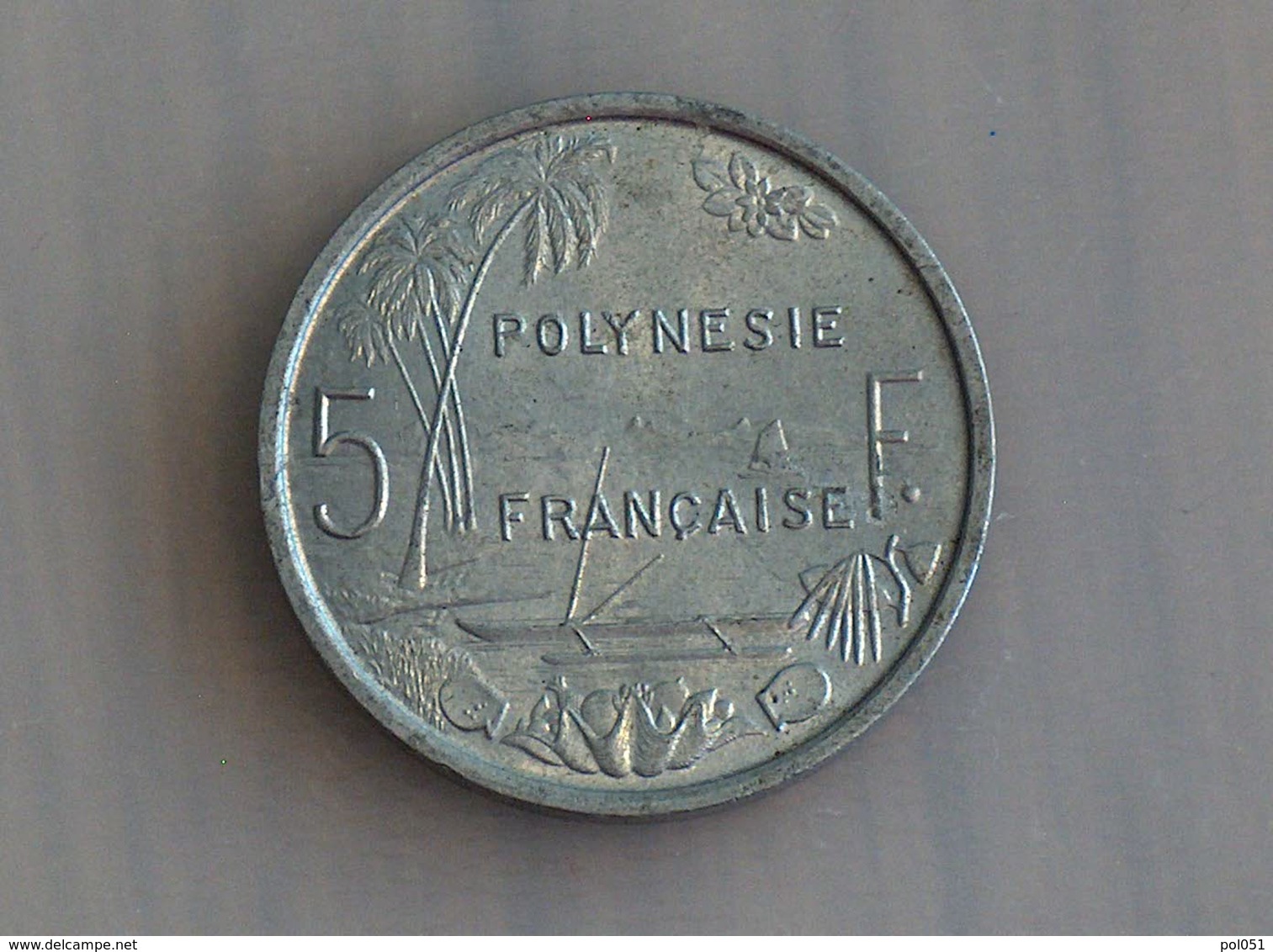 Polynesie Française 5 Francs 1965 - Polynésie Française