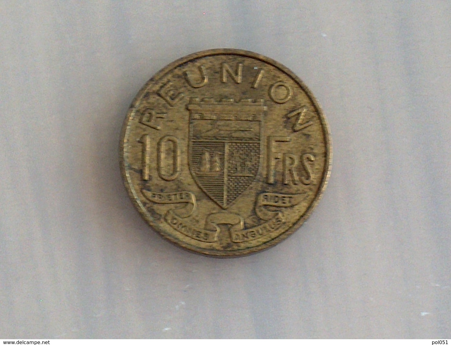 Reunion 10 Francs 1955 - Reunion