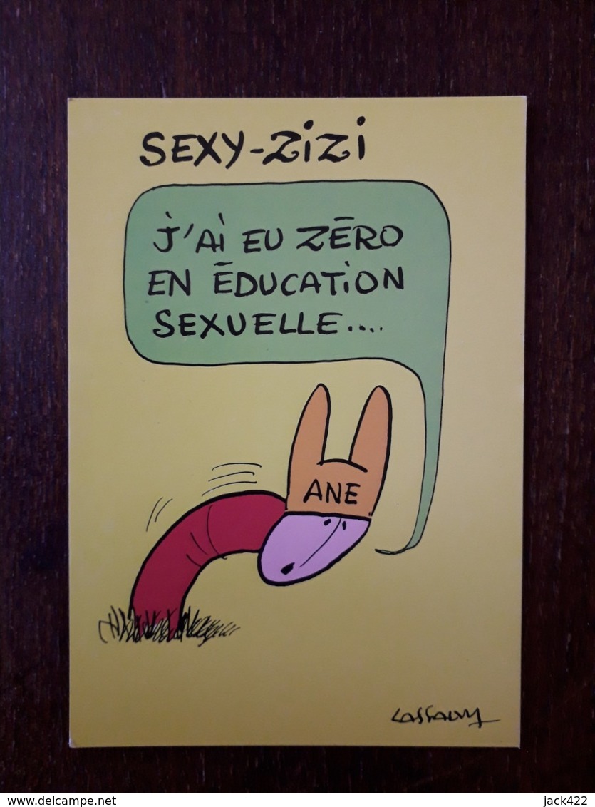 L27/343 Illustrateur LASSALVY - SEXY-ZIZI . J'ai Eu Zéro En éducation Sexuelle - Lassalvy
