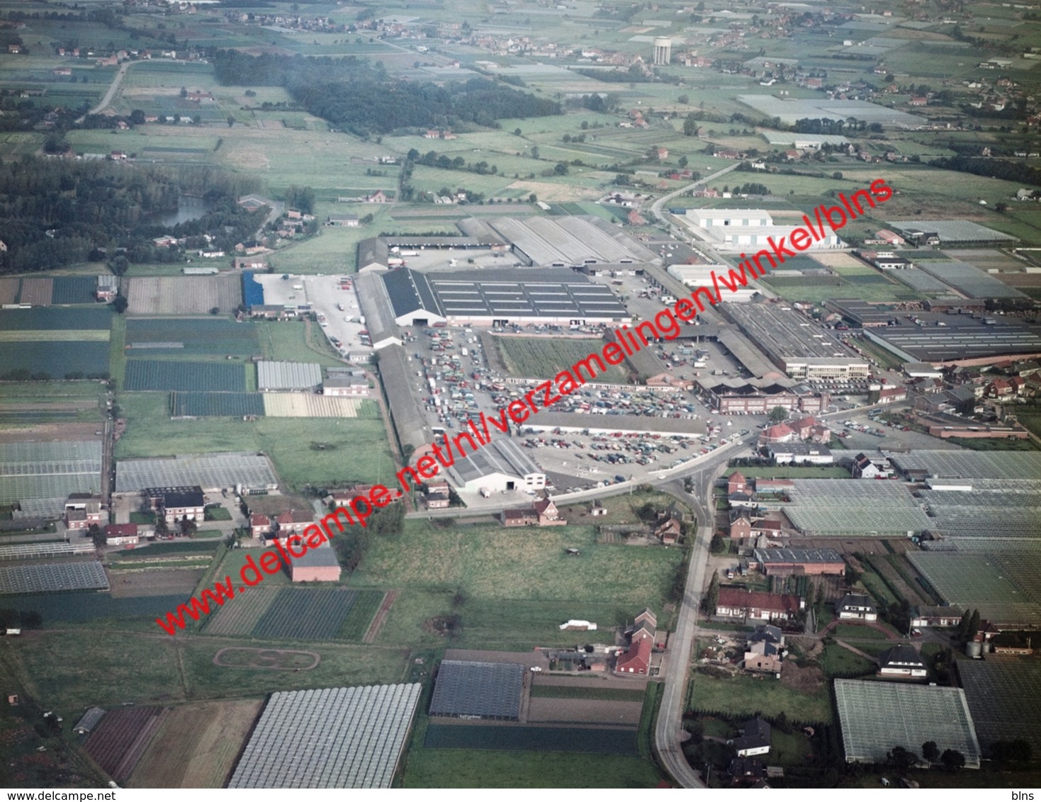 Mechelen - Tuinbouwveiling In Oktober 1977 - Photo 15x23cm - Luchtfoto - Lieux