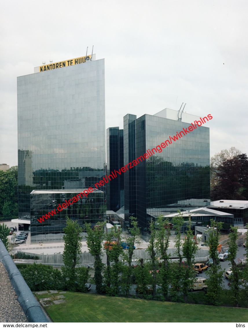 Antwerpen -  Desguinlei Warwick Hotel In Januari 1985 - Photo 15x23cm - Luchtfoto - Vivium Kantoren De Hertoghe - Lieux