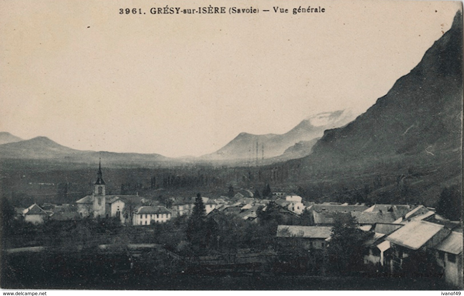 73 - GRESY SUR ISERE - CPA - Vue Générale - Gresy Sur Isere