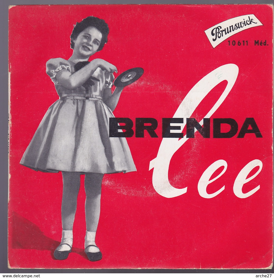 BRENDA LEE - EP - 45T - Disque Vinyle - Rock The Bop - 10611 - Autres - Musique Anglaise