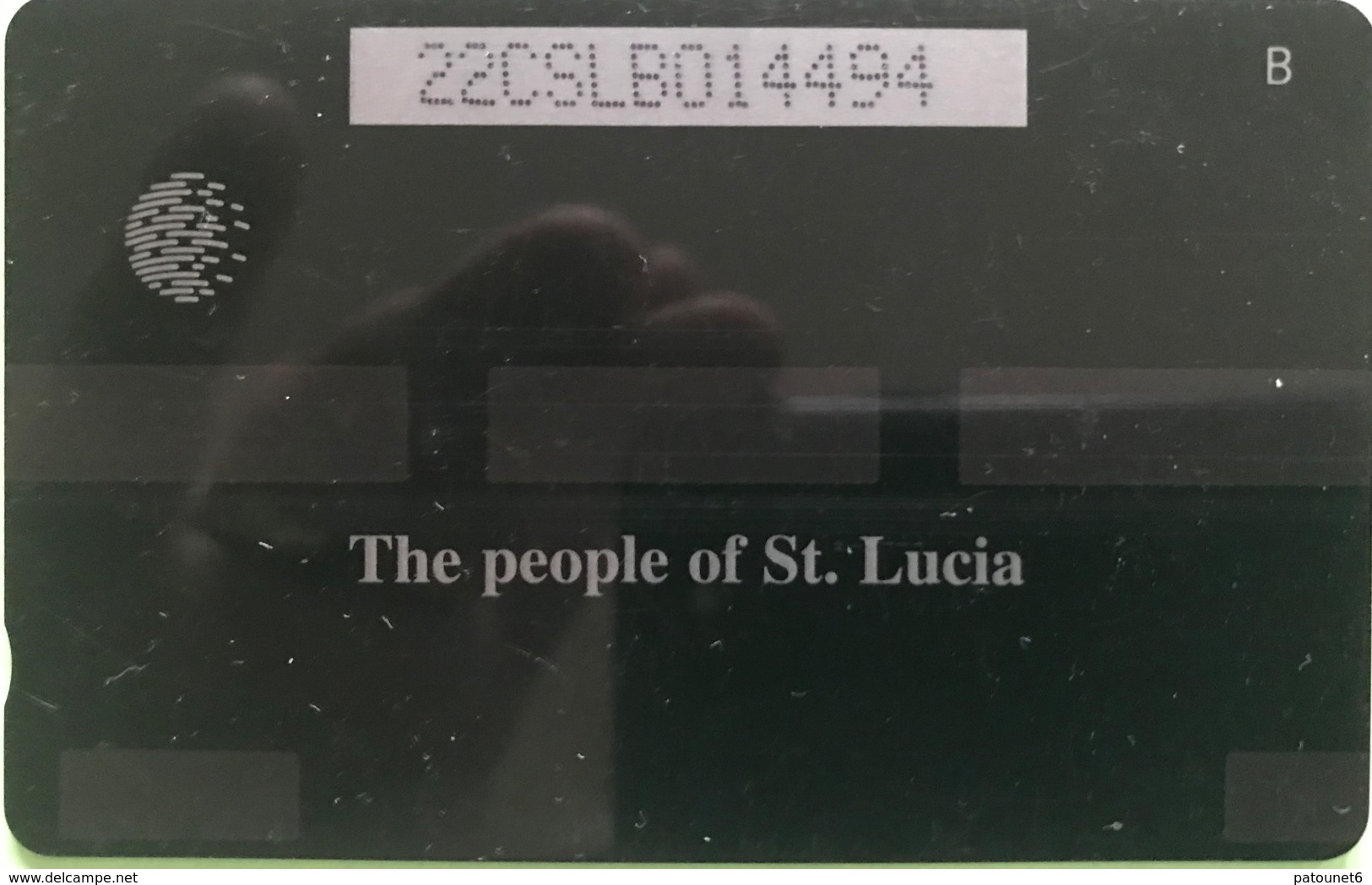 SAINTE LUCIE  -  Phonecard  - Cable & Wireless   - The People Of St. Lucia  -  EC $ 20 - Santa Lucía