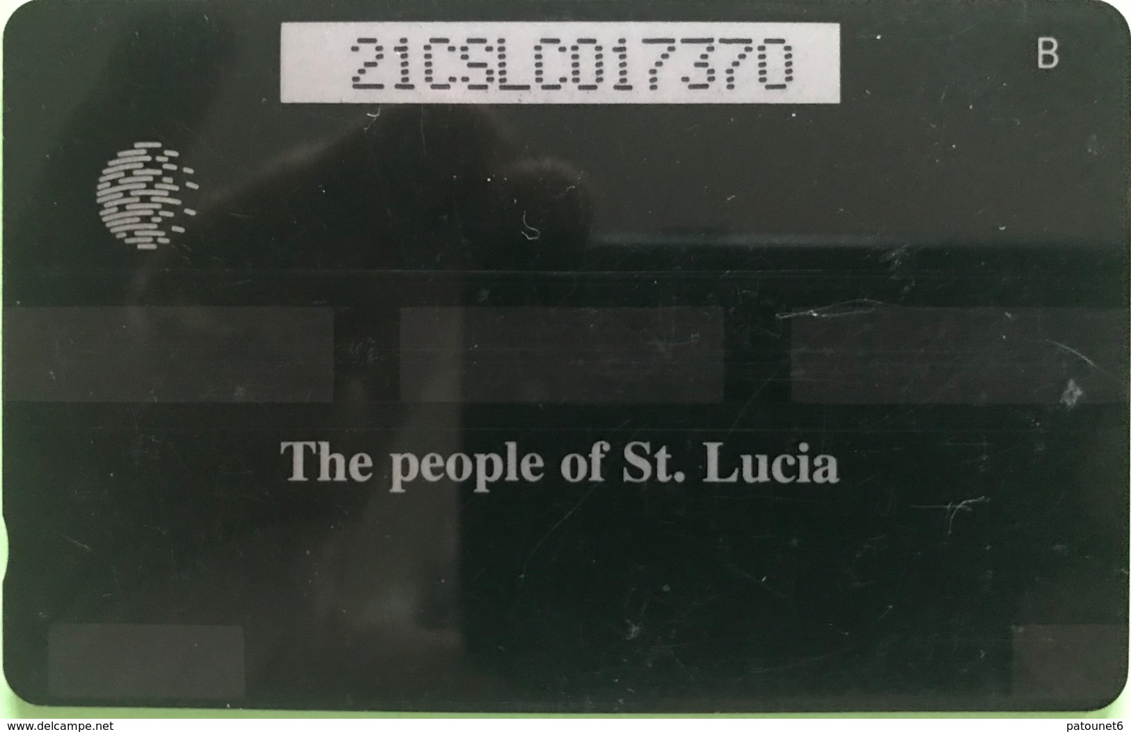 SAINTE LUCIE  -  Phonecard  - Cable & Wireless   - The People Of St. Lucia  -  EC $ 40 - Santa Lucía