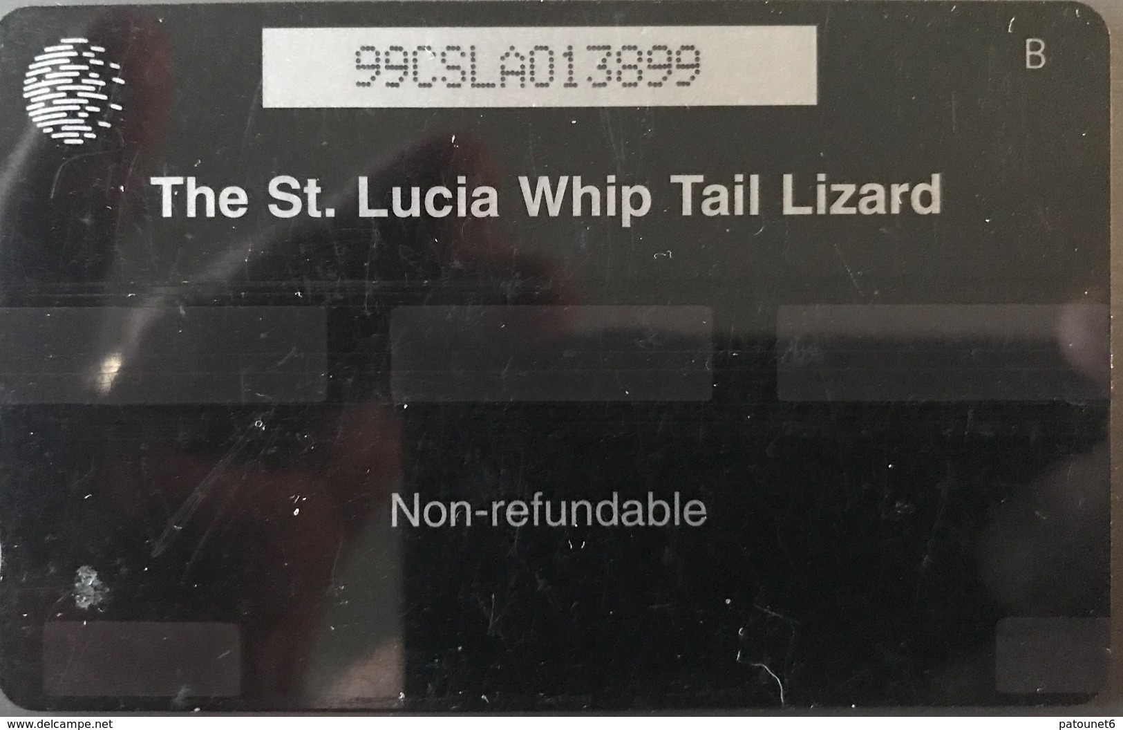 SAINTE LUCIE  -  Phonecard  - Cable & Wireless   - St Lucia Lizard -  EC $ 10 - Santa Lucía