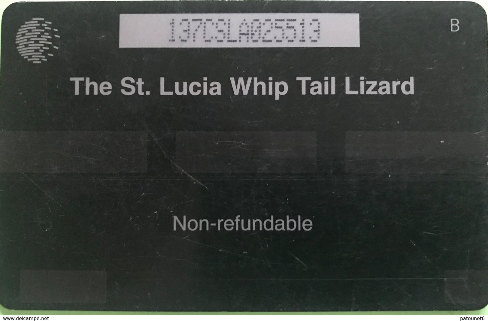 SAINTE LUCIE  -  Phonecard  - Cable & Wireless   - St Lucia Lizard -  EC $ 10 - St. Lucia