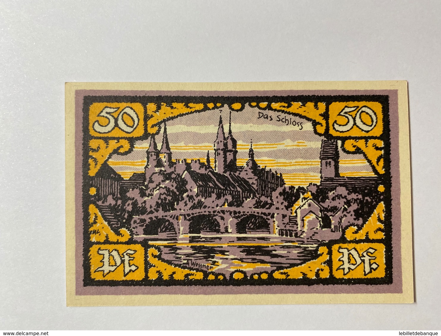 Allemagne Notgeld Merseburg 50 Pfennig - Collections