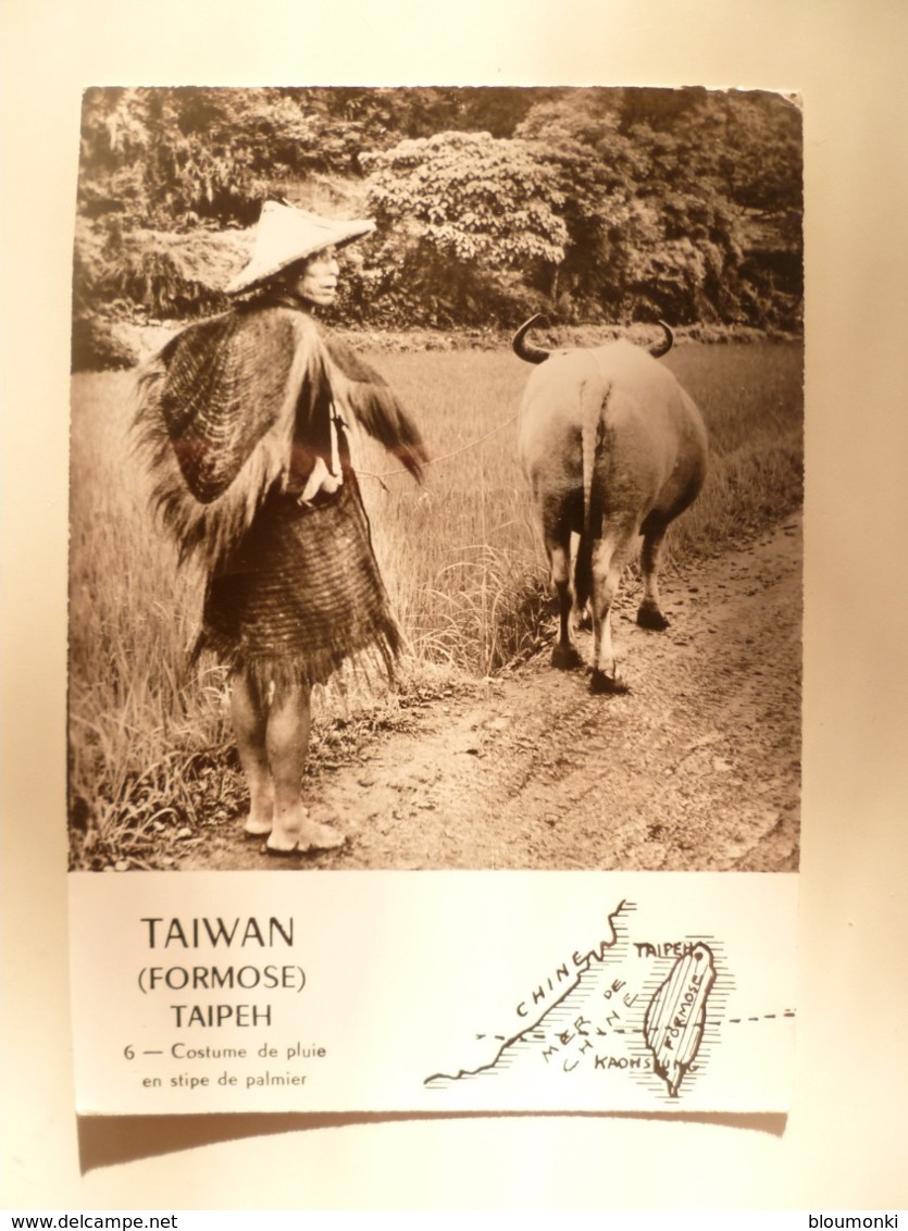 Carte Postale Ancienne / Costumes / Taiwan Formose Taipeh - Taiwan