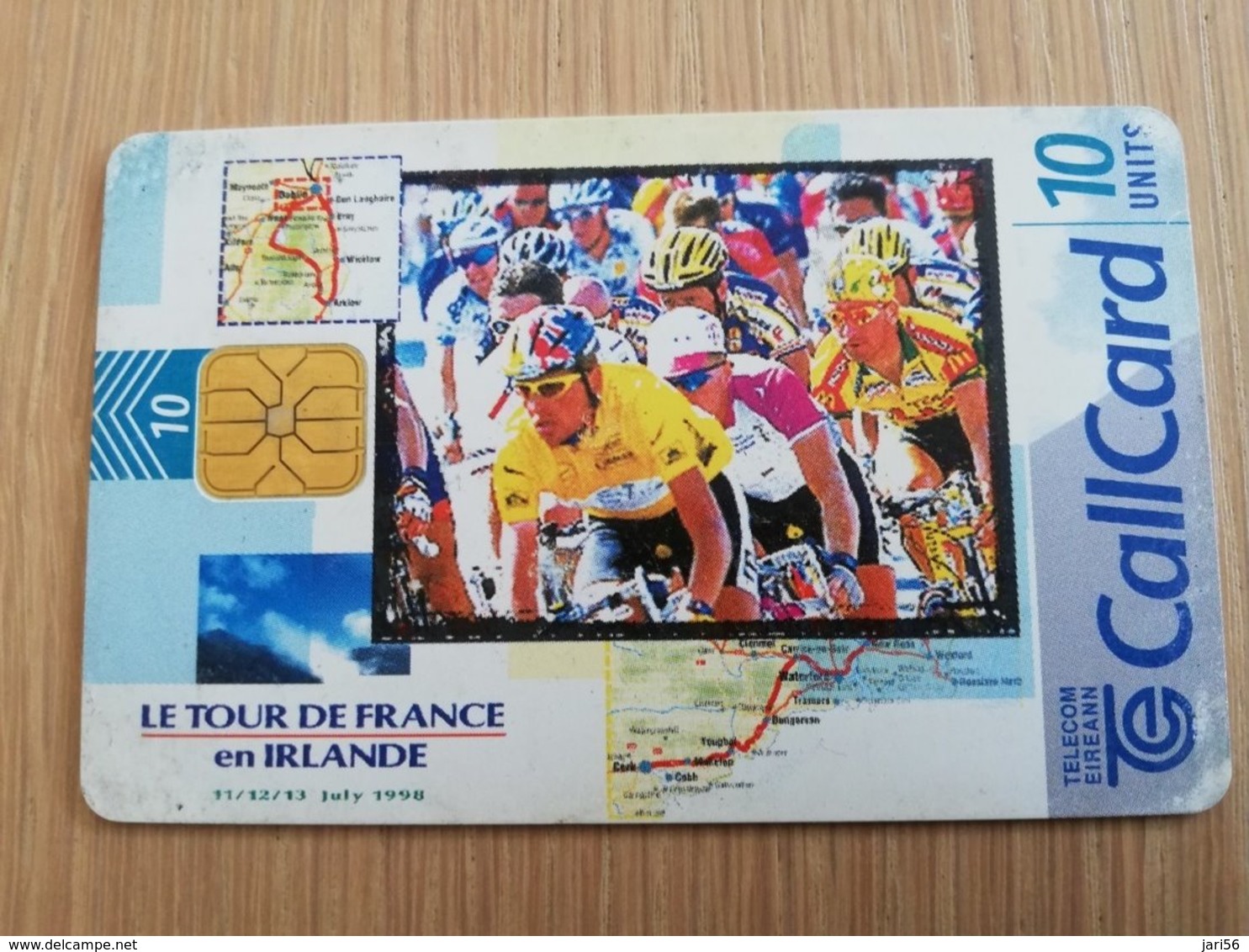 IRELAND /IERLANDE   CHIPCARD 10  UNITS  TOUR DE FRANCE      ** 1069** - Ireland