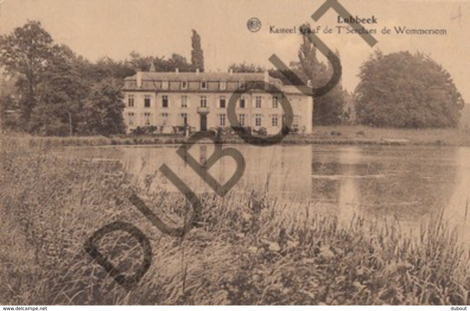 Postkaart-Carte Postale LUBBEEK Kasteel Graaf De T'Serclaes De Wommersom  (G926) - Lubbeek