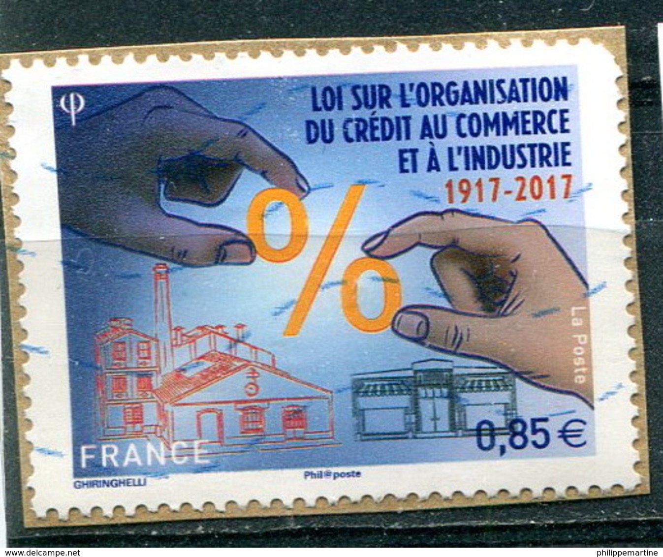 France 2017 - YT 5132 (o) Sur Fragment - Usati