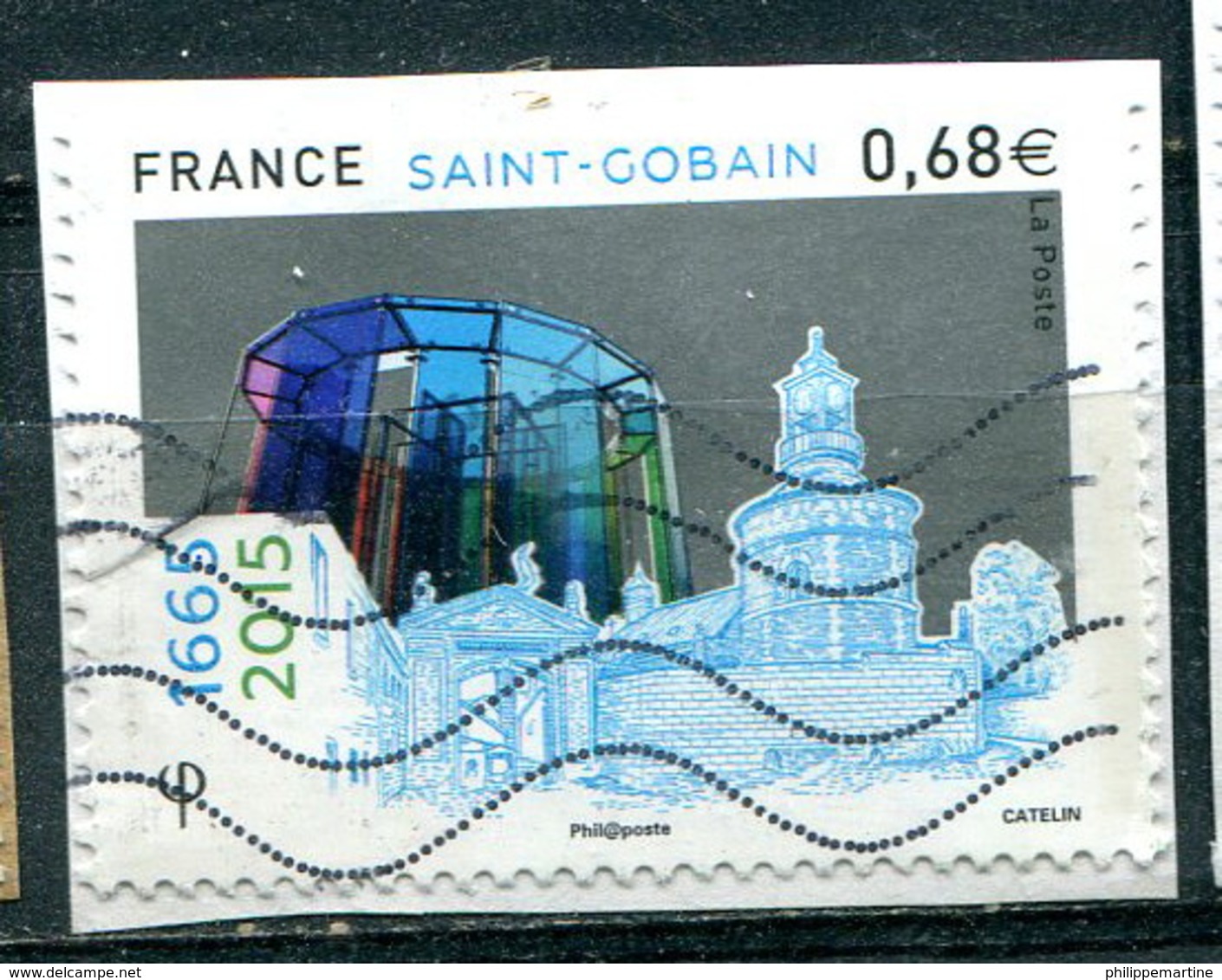 France 2015 - YT 4984 (o) Sur Fragment - Usati