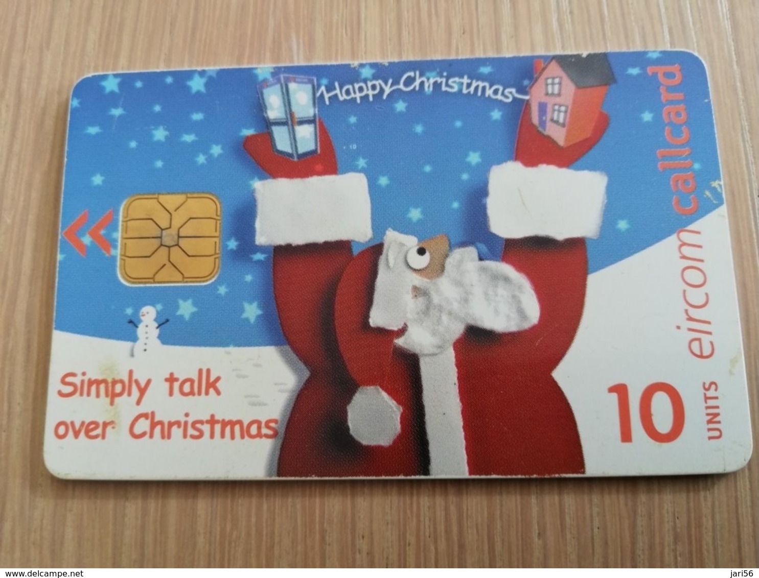 IRELAND /IERLANDE   CHIPCARD 10 UNITS   CHRISTMAS       ** 1088** - Irlande