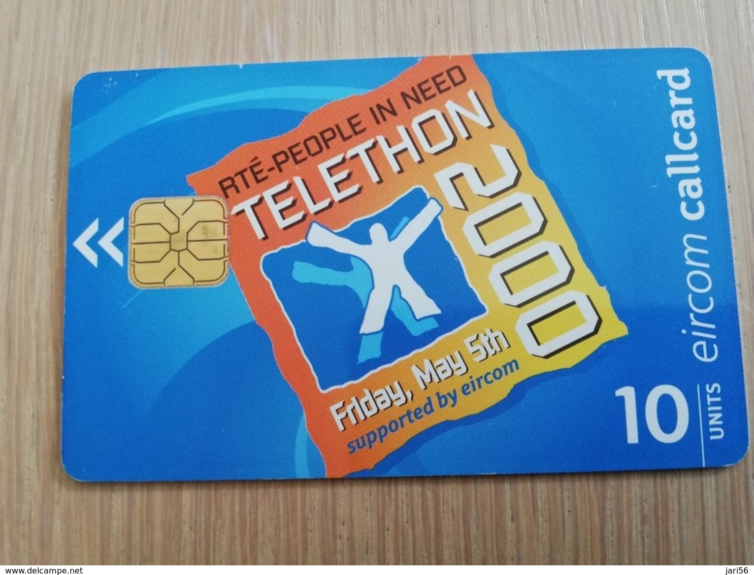 IRELAND /IERLANDE   CHIPCARD 10 UNITS   TELETON 2000       ** 1092** - Irlanda