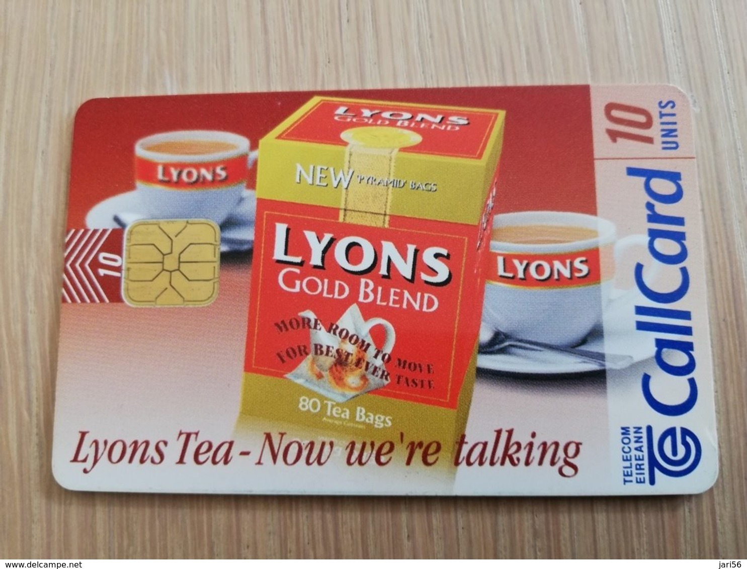 IRELAND /IERLANDE   CHIPCARD 10 UNITS   LYONS GOLD BLEND       ** 1094** - Irlande