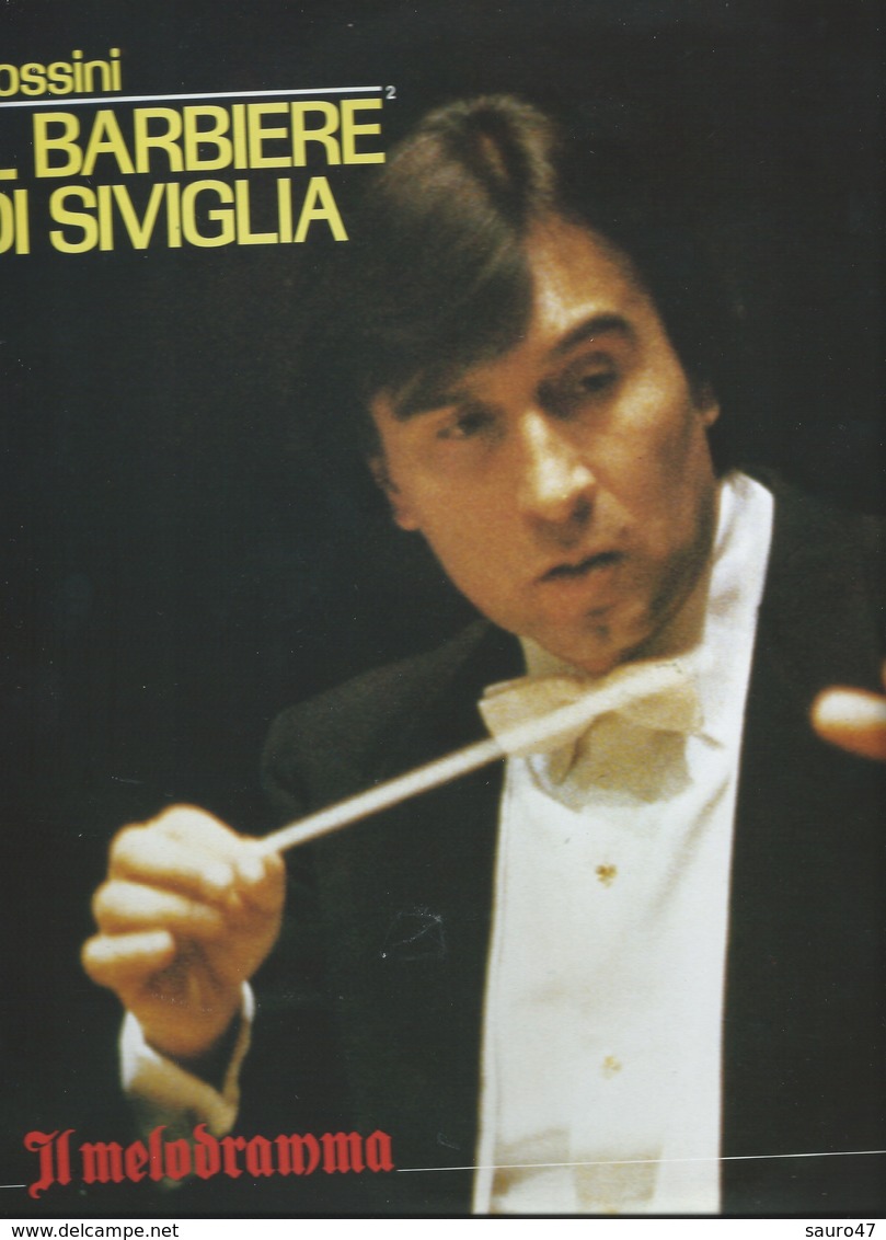 OP002   IL BARBIERE DI SIVIGLIA (G. Rossini) Berganza, Prey - 3 LP - Opera